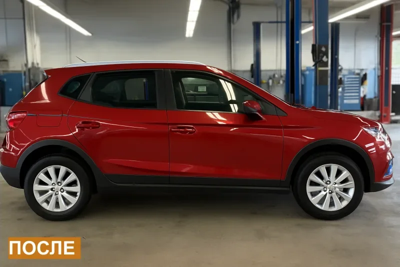 Kia Sportage IV — после ремонта: Кузовной ремонт после бокового ДТП
