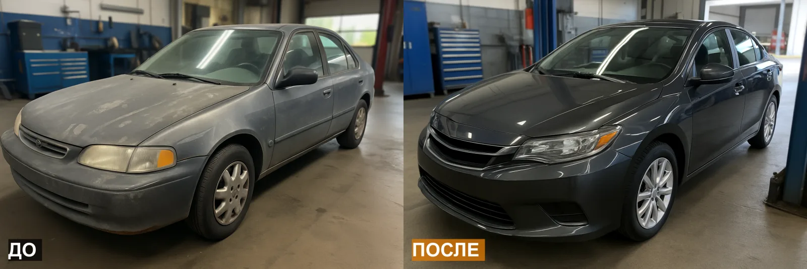 Lada Vesta SW Cross — Полная покраска кузова в металлик